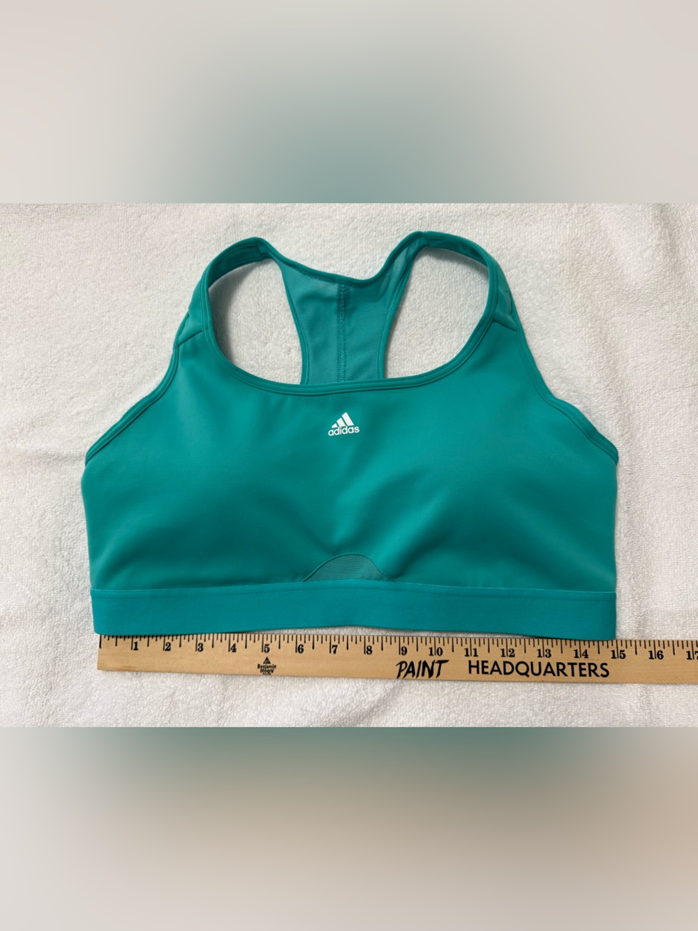 XL Adidas Teal Racerback Sports Bra